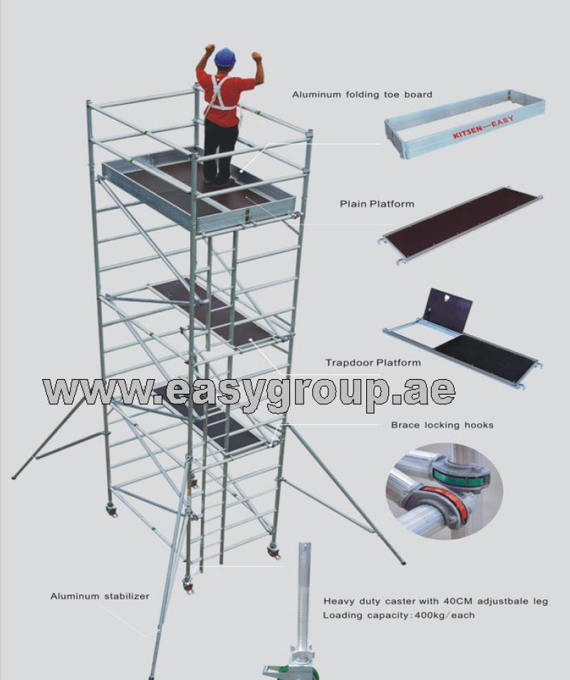Aluminium Mobile Scaffolding